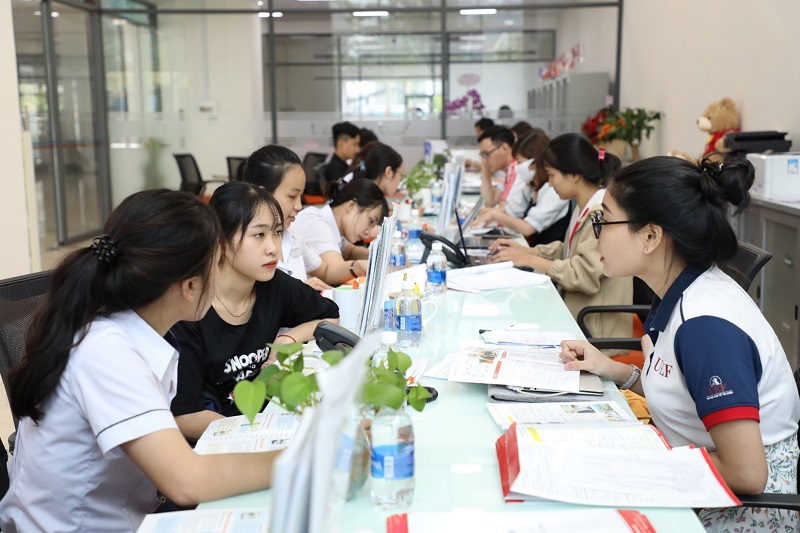 Tư vấn tuyển sinh. Ảnh minh họa/ INT