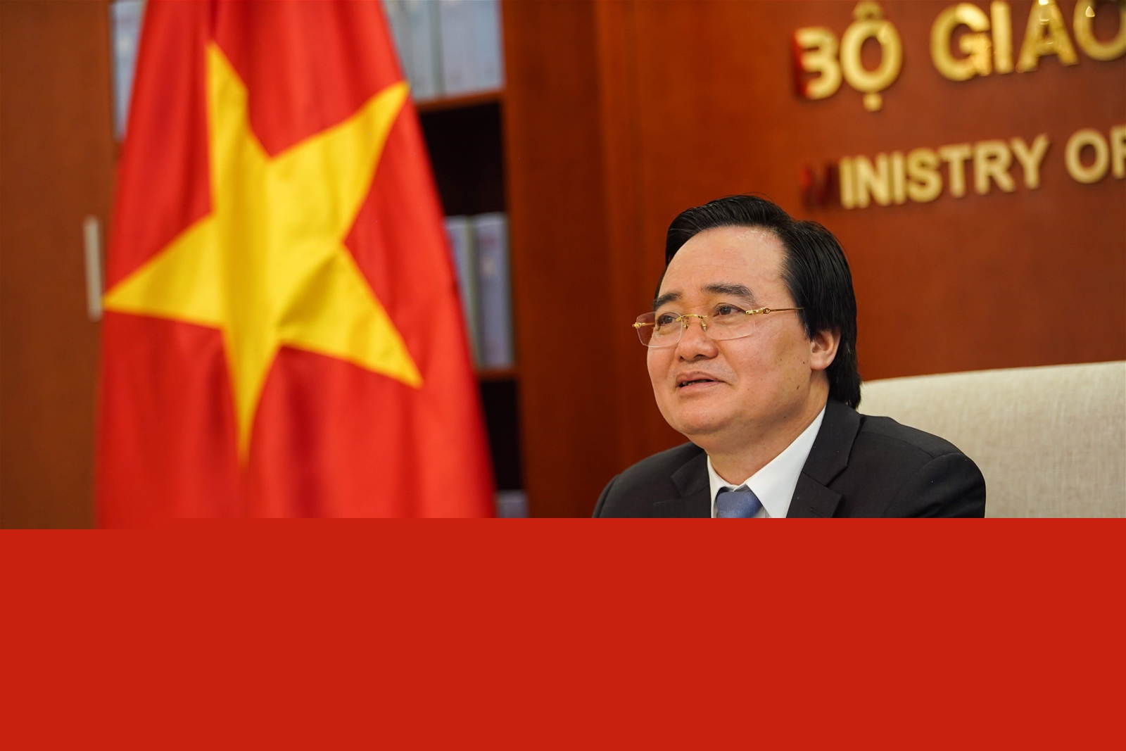 Bộ trưởng Phùng Xuân Nhạ có buổi làm việc trực tuyến với Trưởng đại diện UNICEF tại Việt Nam, Bà Rana Flowers